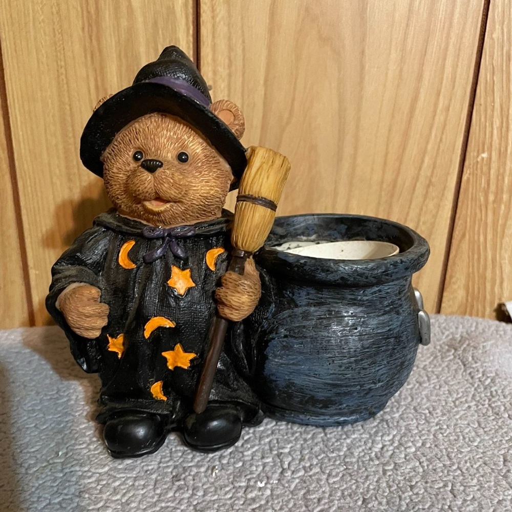 Charming Witch Bear - Black and Orange